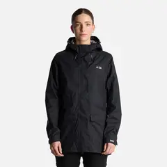 HAKA HONU - Chaqueta Mujer Kauai Negro