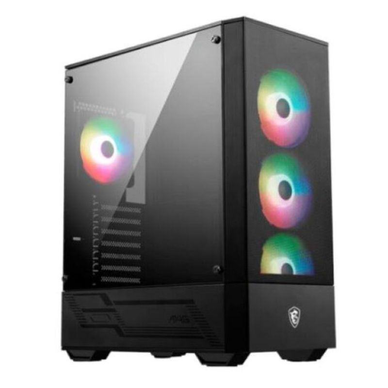 MSI - Gabinete - MSI MAG FORGE 112R - SFuente - ATX - Negro