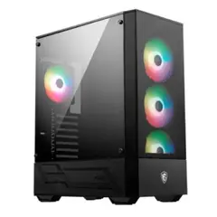 MSI - Gabinete - MAG FORGE 112R - SFuente - ATX - Negro