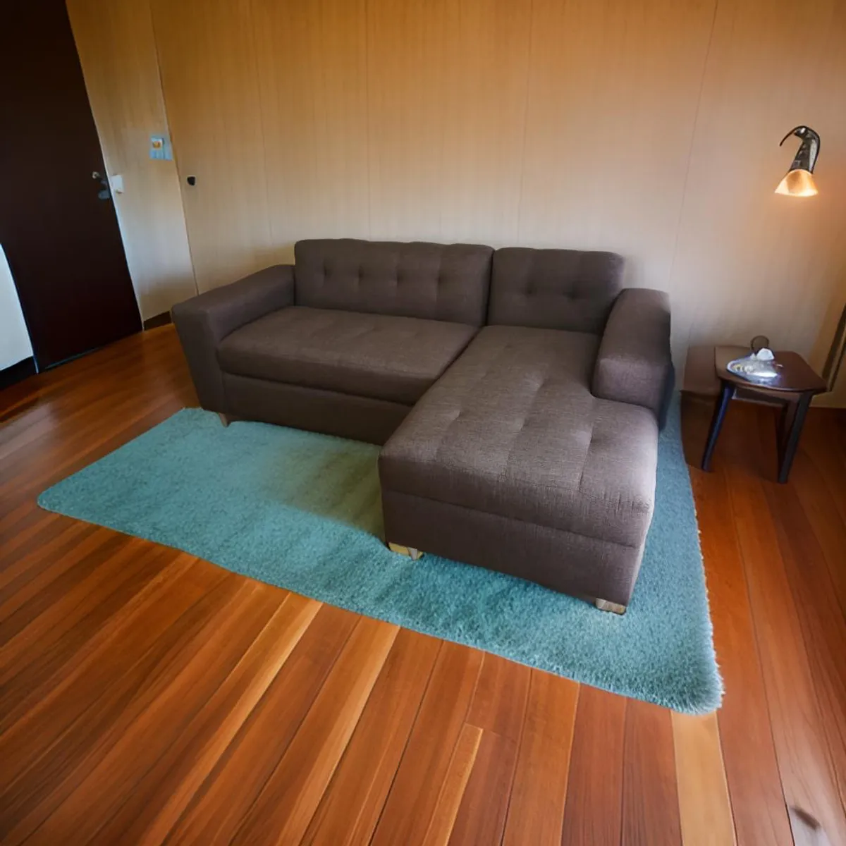 MUEBLES NEW - SECCIONAL MILAN DERECHO CHOCOLATE LINO