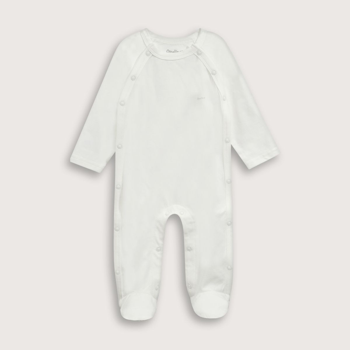 OPALINE - Pijama Unisex bebé Blanco 39568 Opaline