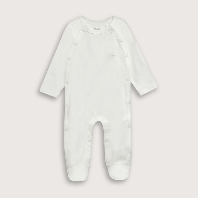 OPALINE - Pijama Unisex bebé Blanco 39568 Opaline