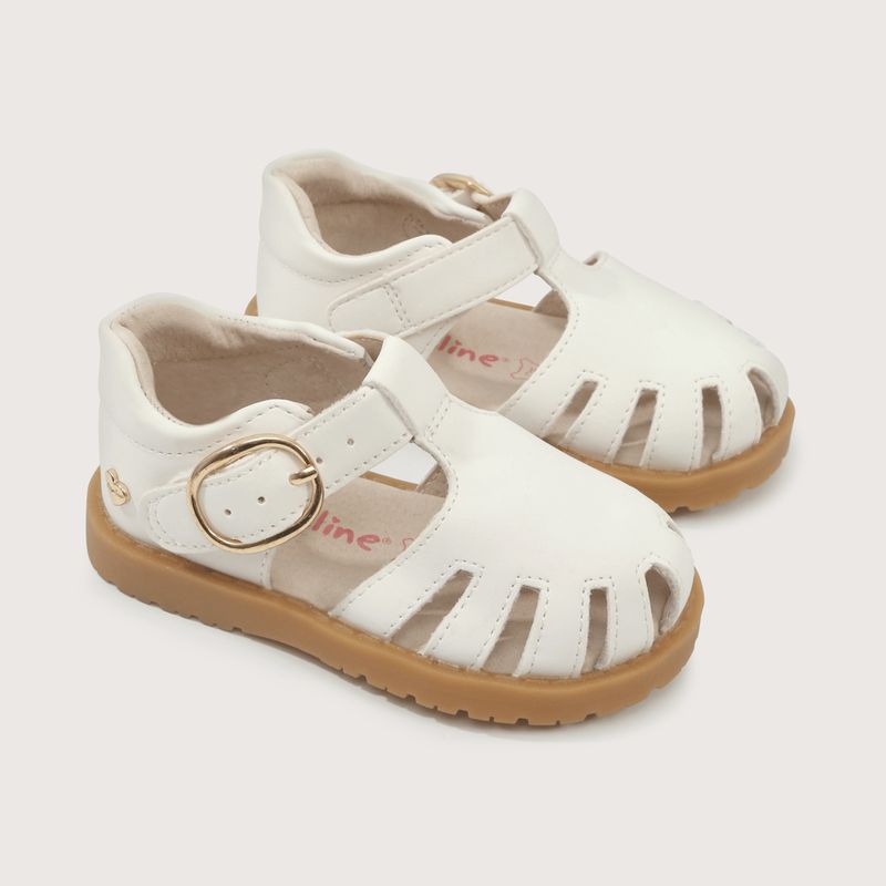 OPALINE - Sandalia Bebé niña Blanco 39447 Opaline