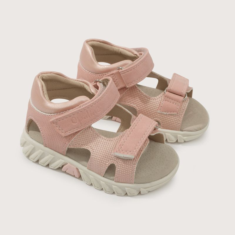 OPALINE - Sandalia Bebé niña Rosa 39463 Opaline
