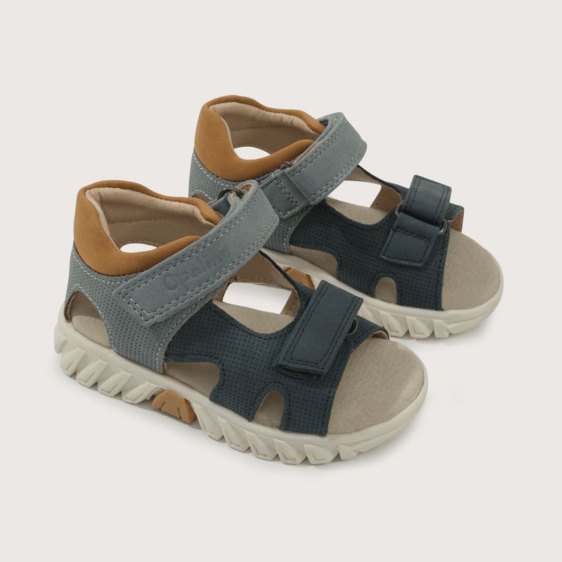 OPALINE - Sandalia Bebé niño Azul 39464 Opaline