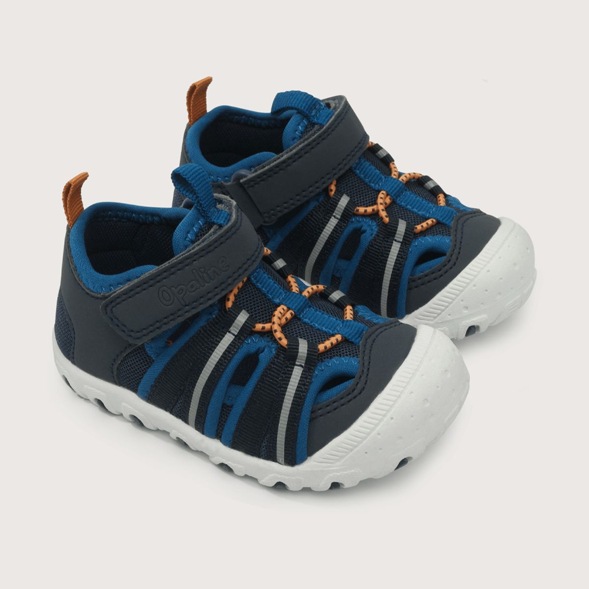 OPALINE - Sandalia Bebé niño Azul 39468 Opaline