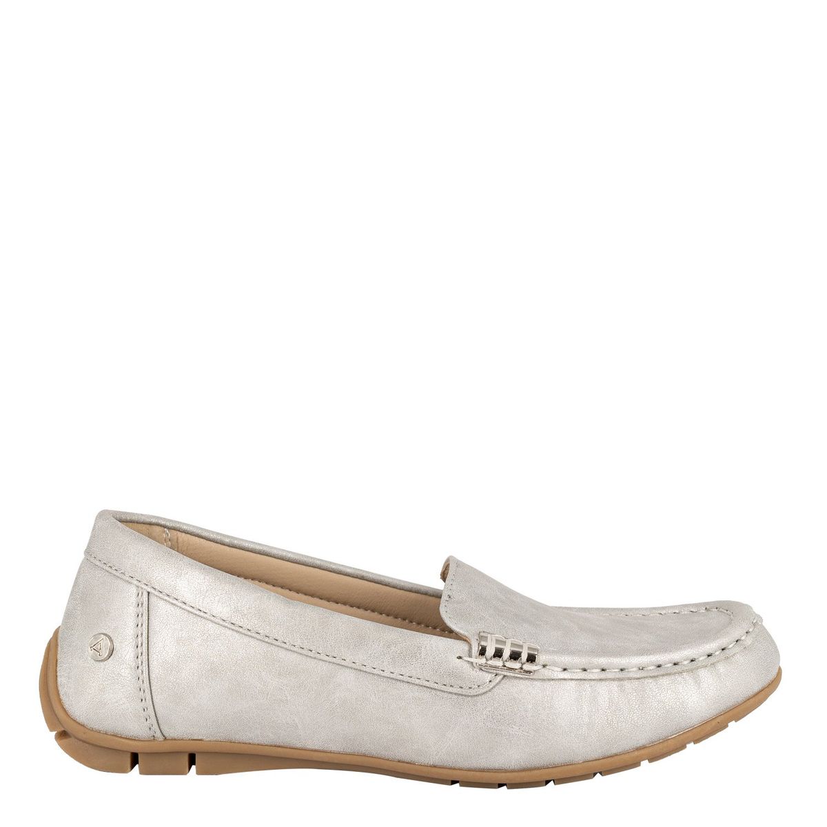 ALQUIMIA - Mocasin Mujer Plateado Santis Alquimia