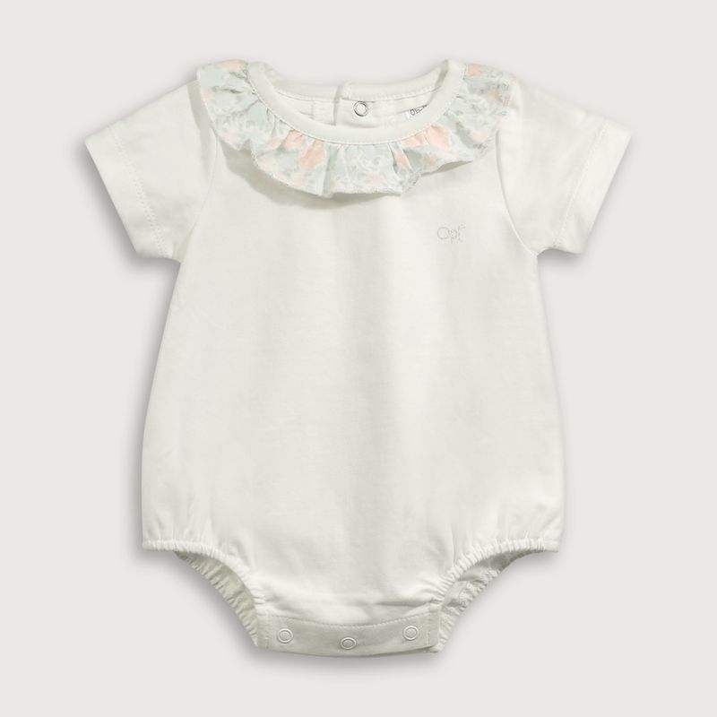 OPALINE - Body Bebé niña Blanco 39489 Opaline