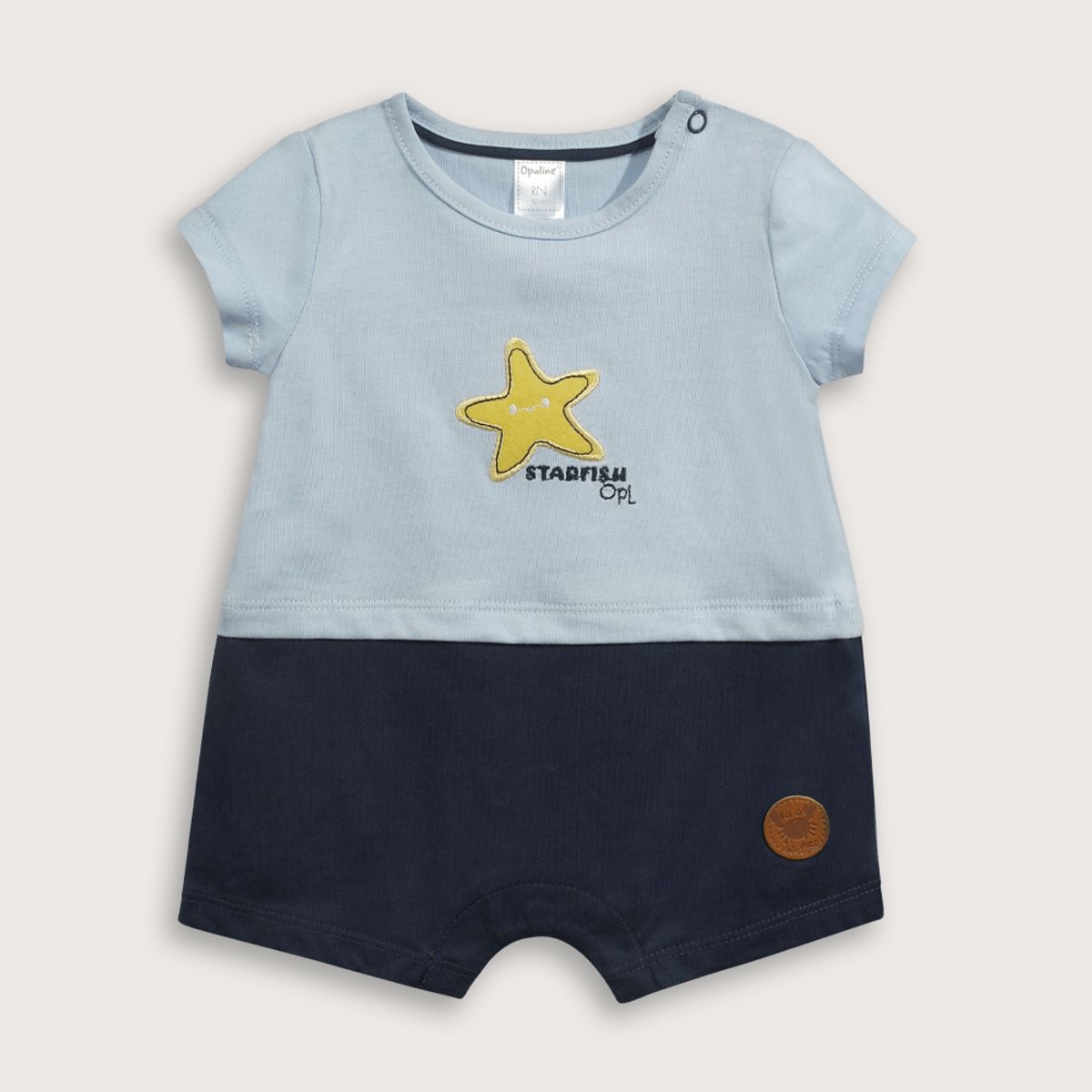 OPALINE - Entero Bebé niño Celeste 39588 Opaline