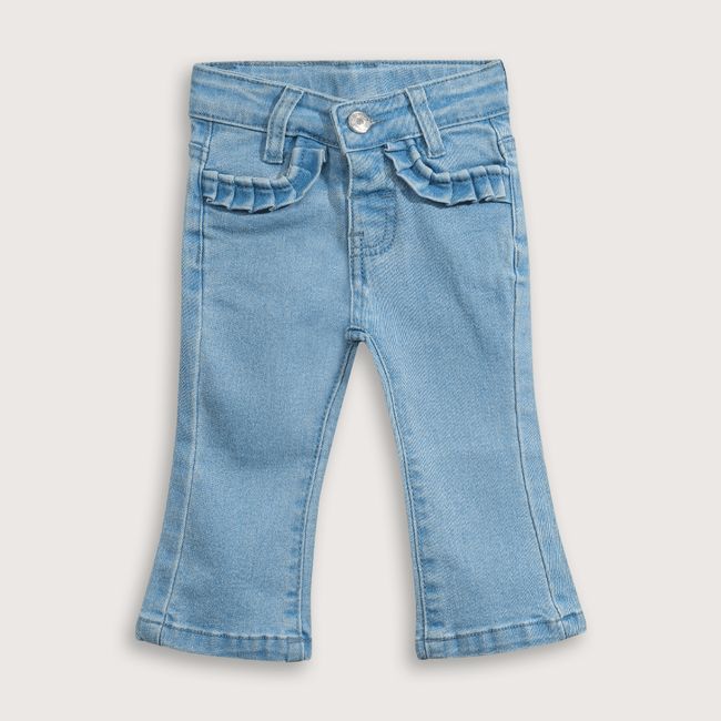 OPALINE - Jeans Bebé niña Azul 39527 Opaline