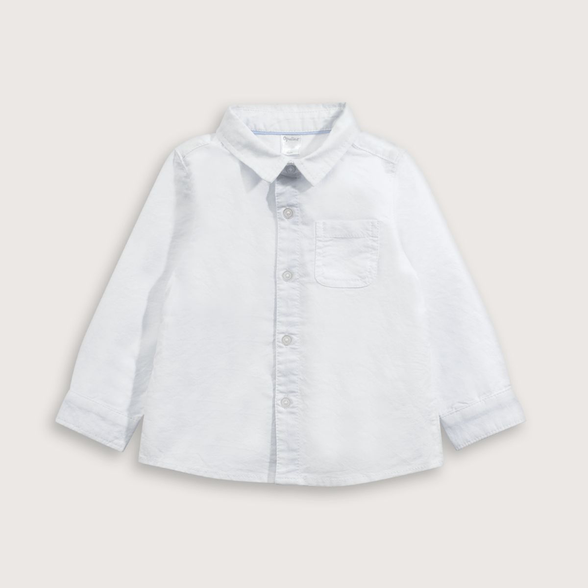 OPALINE - Camisa Bebé niño Blanco 39517 Opaline