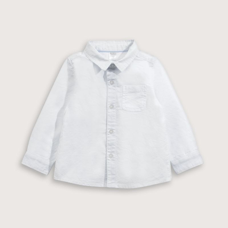 OPALINE - Camisa Bebé niño Blanco 39517 Opaline