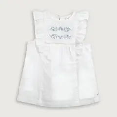 OPALINE - Vestido Bebé niña Blanco 39625