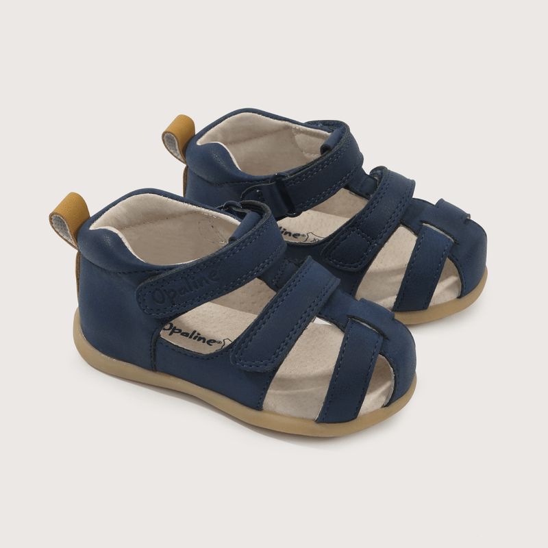 OPALINE - Sandalia Bebé niño Azul 39456 Opaline.