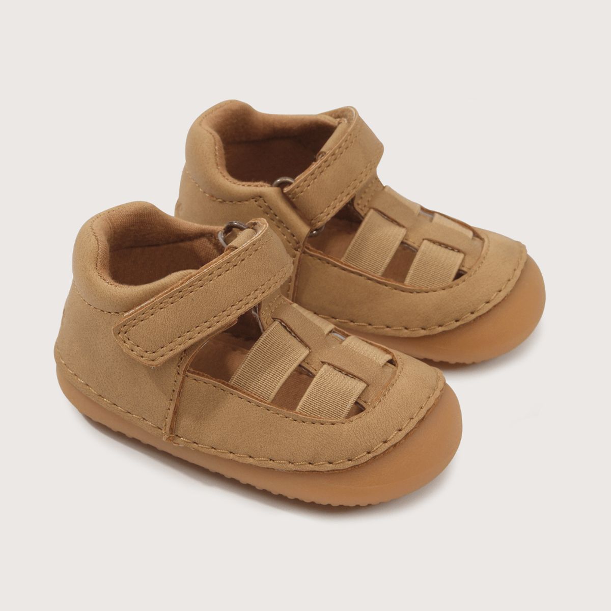 OPALINE - Sandalia Bebé niño Café 39460 Opaline