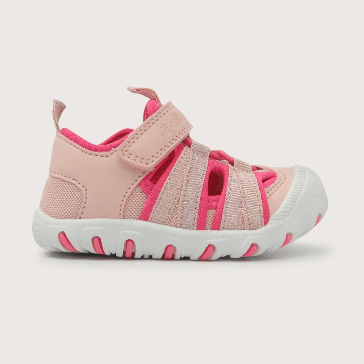 OPALINE - Sandalia Bebé niña Rosa 39467 Opaline