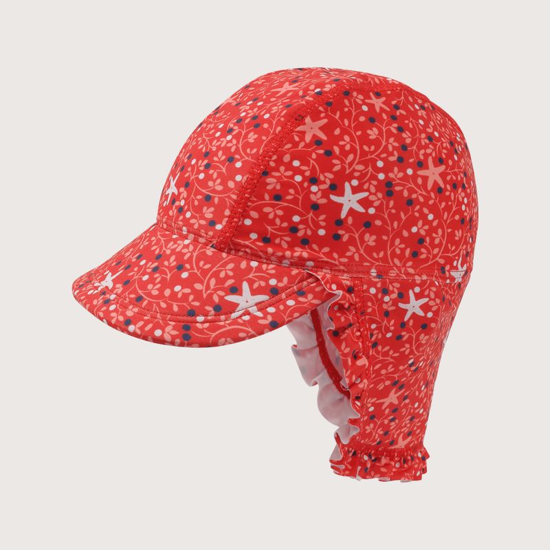 OPALINE - Gorro Bebé niña Rojo 39574 Opaline