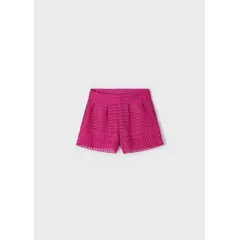MAYORAL - Short guipur para niña