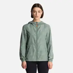 LIPPI - Chaqueta Mujer Nightfall WindBreaker Hoody Jacket Print Jade Oscuro