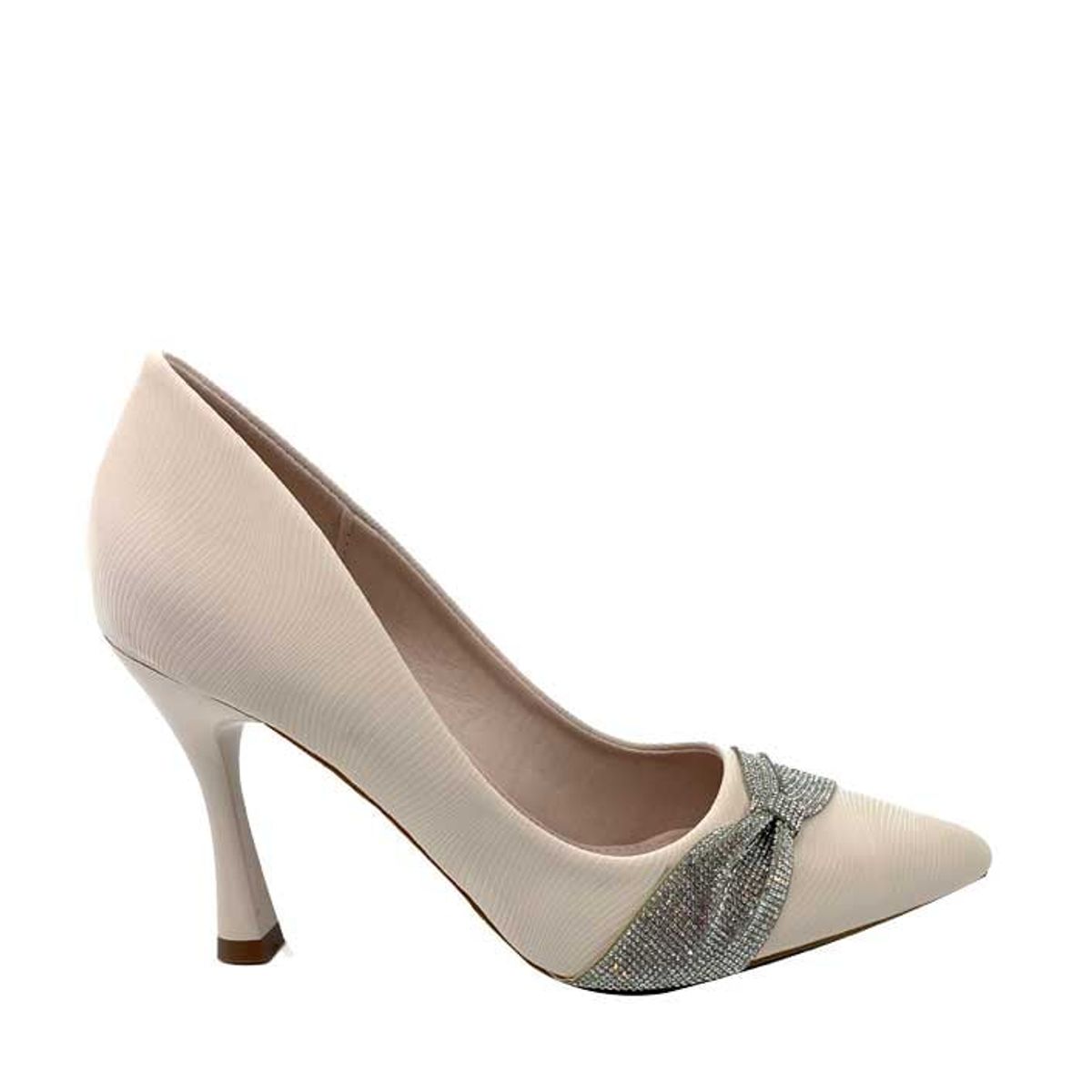 TODOPIEL - Zapato de Taco Mujer Beige Todopiel