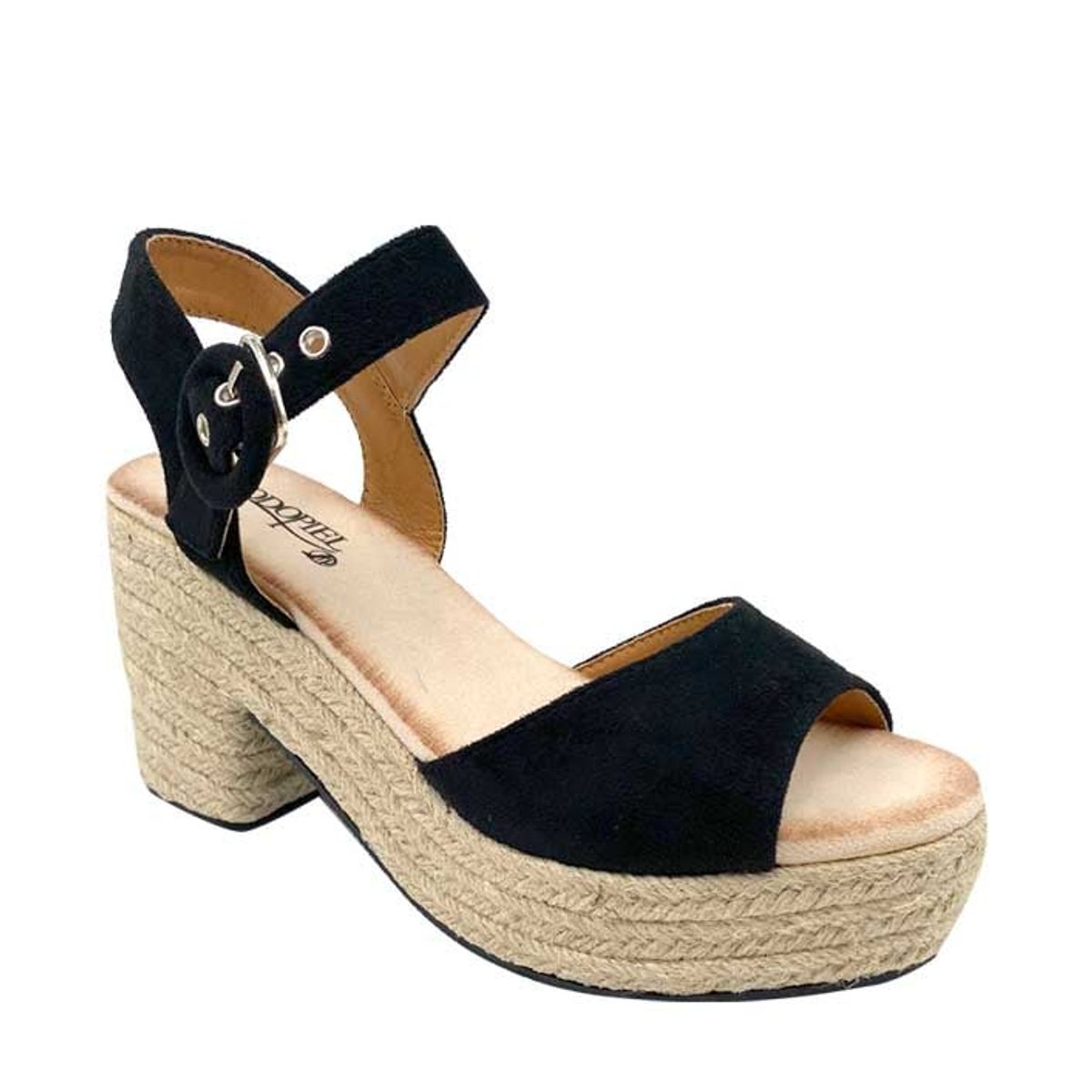 TODOPIEL - Sandalia Mujer Negro Todopiel