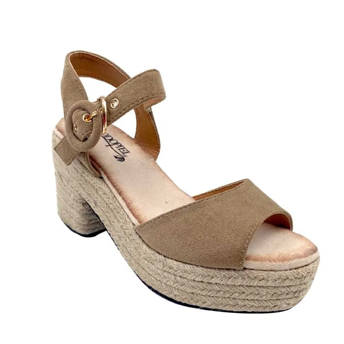 TODOPIEL - Sandalia Mujer Beige Todopiel