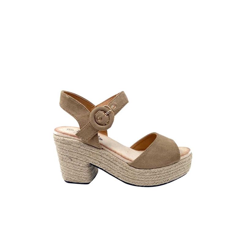TODOPIEL - Sandalia Mujer Beige Todopiel