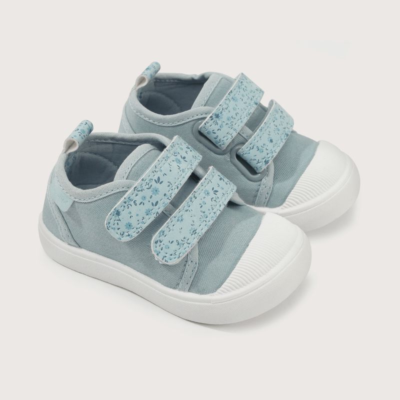 OPALINE - Zapatilla Bebé niña Azul 39478 Opaline