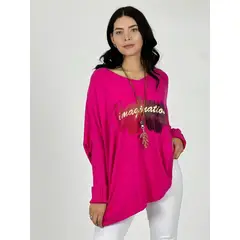ENIGMATICA BOUTIQUE - Sweater Spandex IMAGINATION - Verde - Tamaño Único