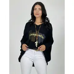 ENIGMATICA BOUTIQUE - Sweater Spandex IMAGINATION - Verde - Tamaño Único