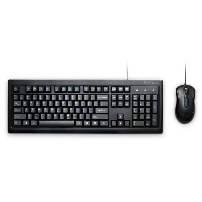 KENSINGTON - Combo de Teclado y Mouse K72436ES USB Negro
