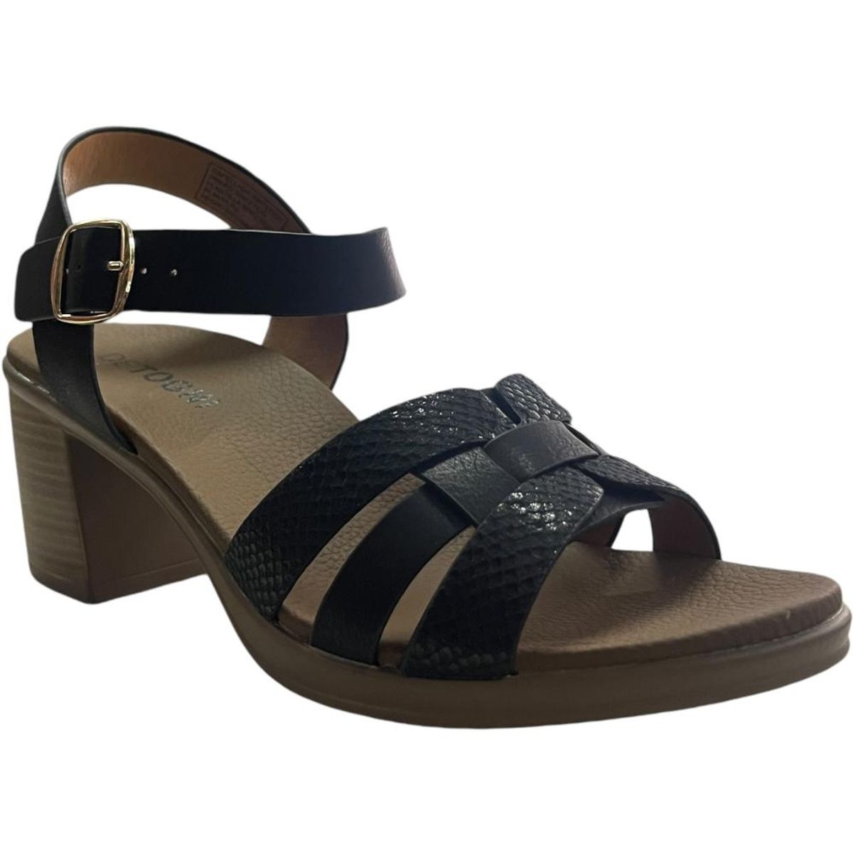 DETOGNI - Sandalia Mujer Negro Basilia Detogni - Negro