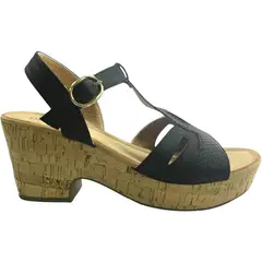 DETOGNI - Sandalia Mujer Negro Begoña - Negro