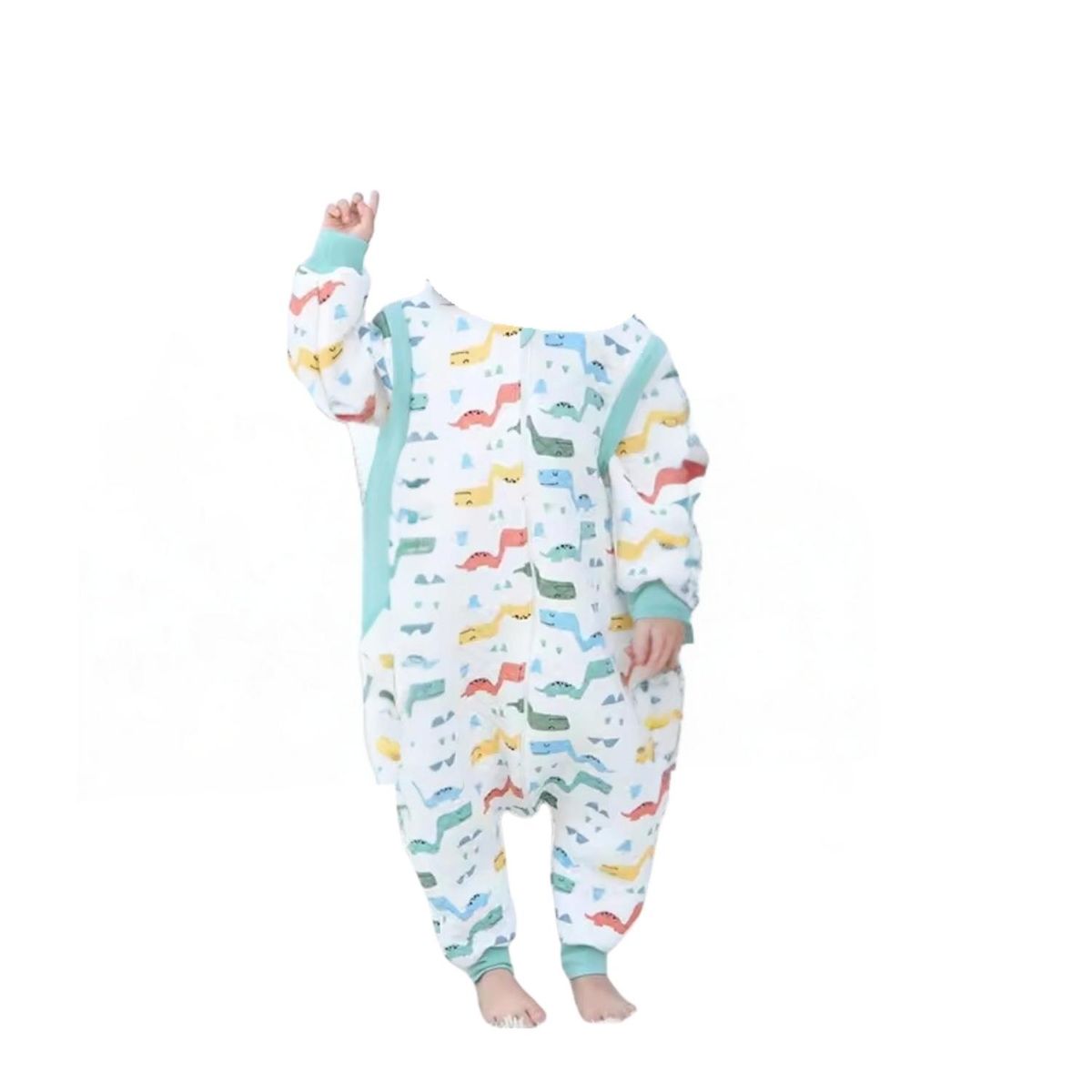 KIVARA - Saquito De Dormir Bebe Con Piecitos Tog 1,0 Diseño Dino