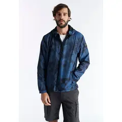 NIMTU - Chaqueta Cortaviento Temu Negro