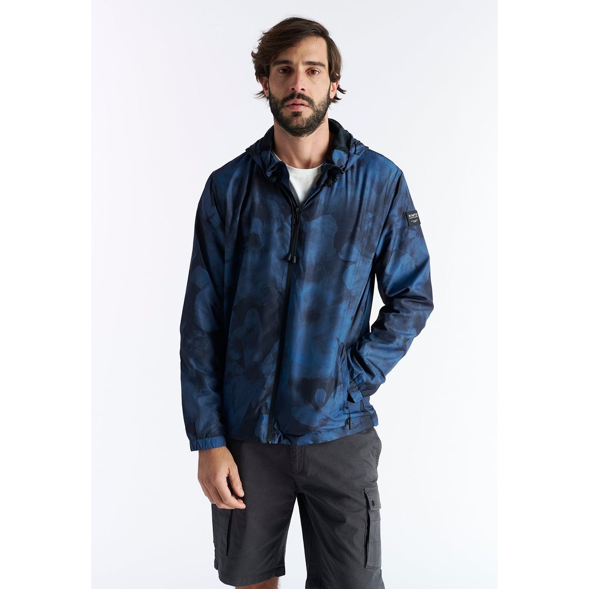 NIMTU - Chaqueta Cortaviento Temu Negro Nimtu