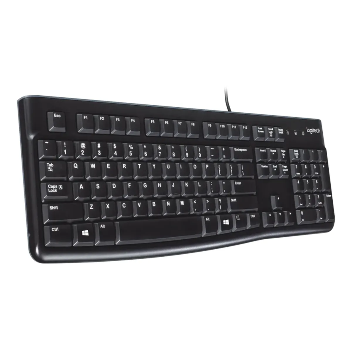 LOGITECH - Teclado Logitech K120 USB Español silencioso antiderrame