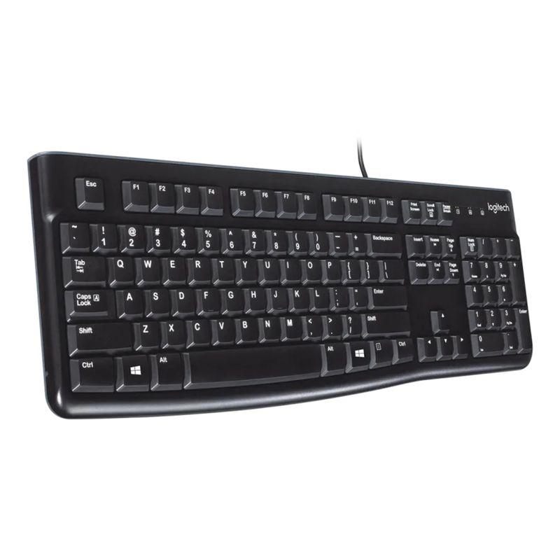 LOGITECH - Teclado Logitech K120 USB Español silencioso antiderrame