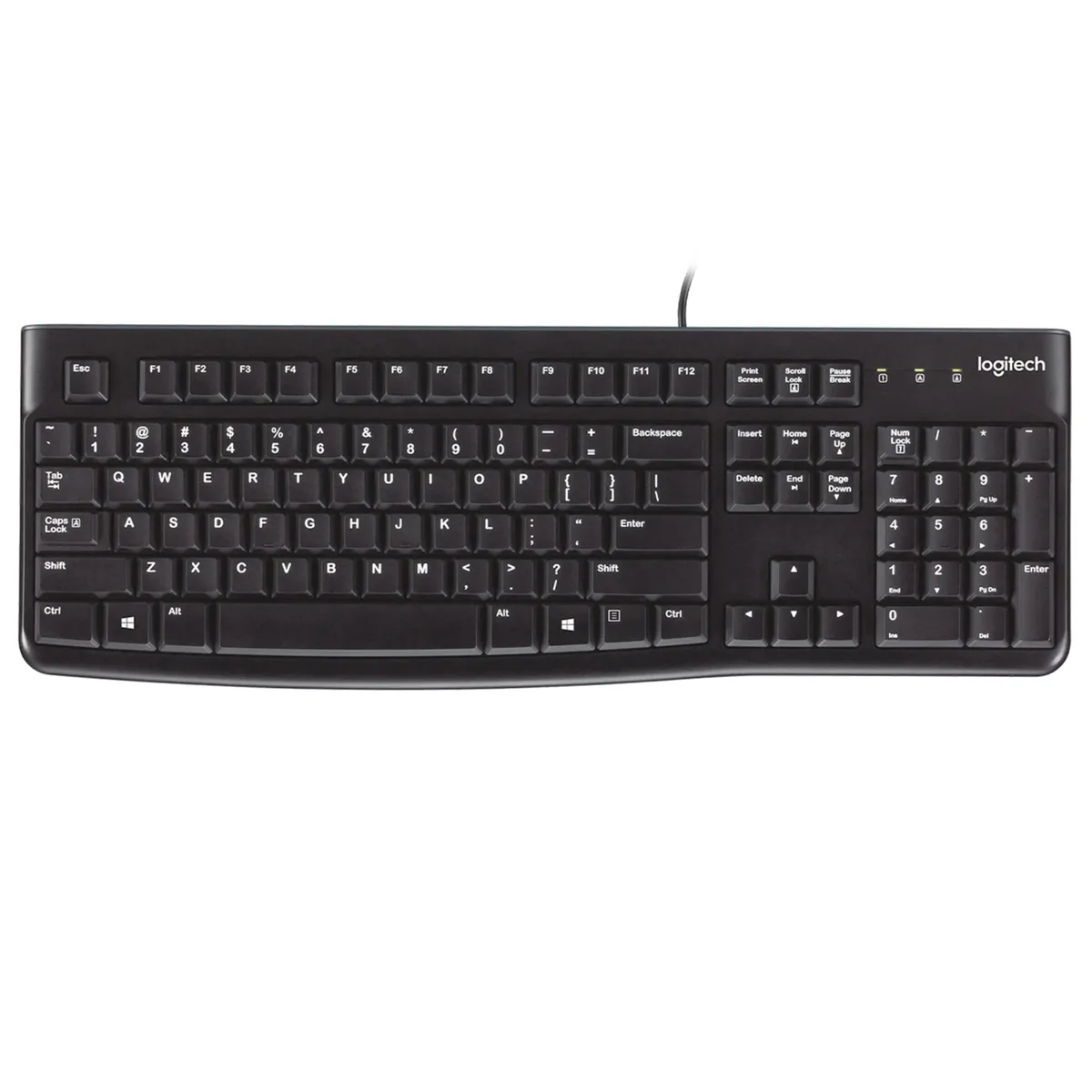 LOGITECH - Teclado Logitech K120 USB Español silencioso antiderrame