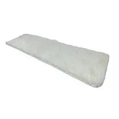 ANGELES DEL HOGAR - Alfombra Peluda Pasillera 200x55cm Blanco