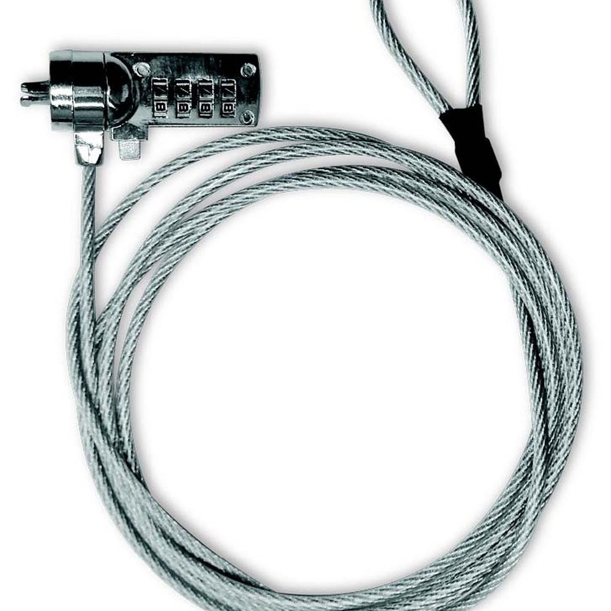 XTECH - Xtech XTA-110 cable antirrobo Plata 1,8 m