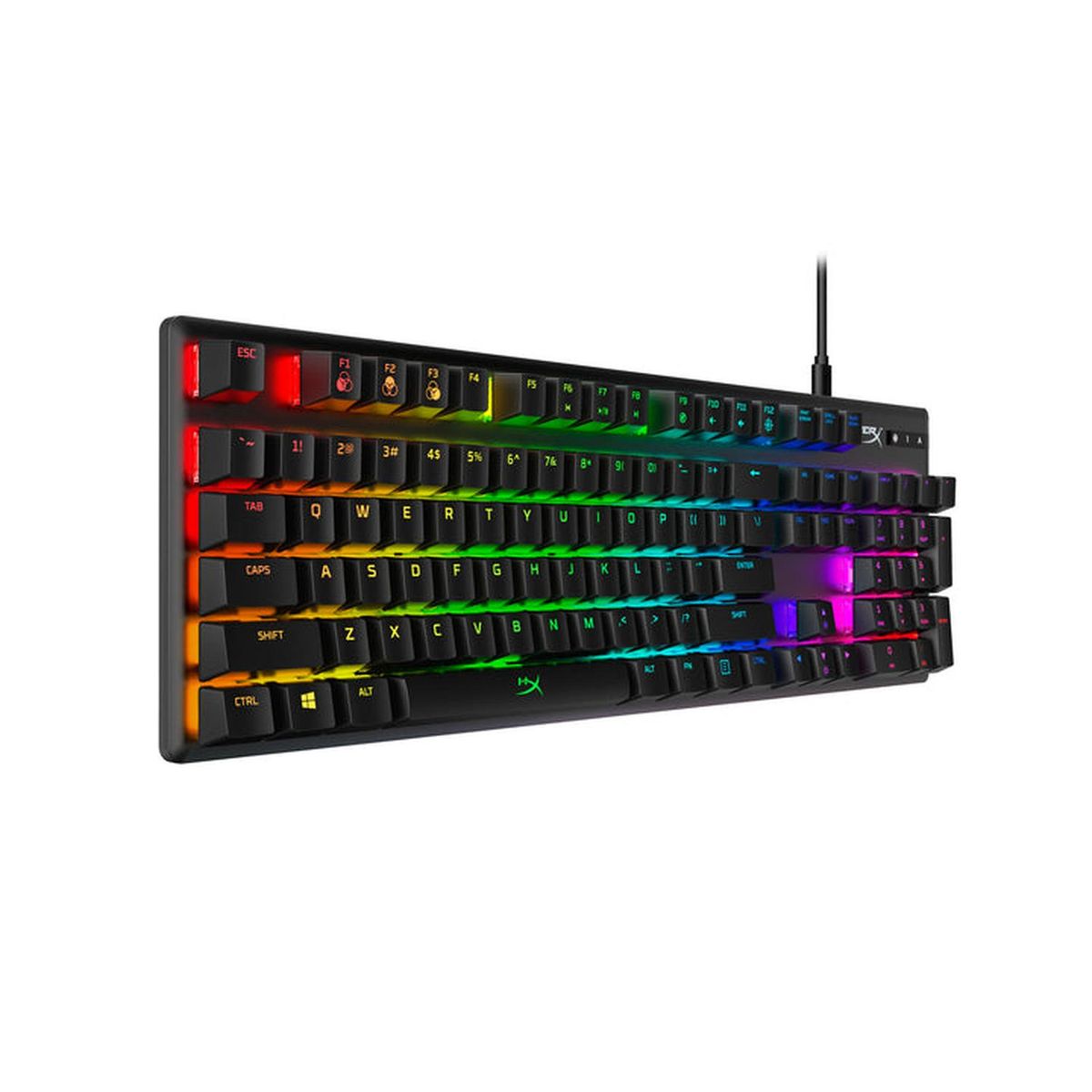 HYPERX - Teclado HyperX Alloy Origins USB QWERTY Negro