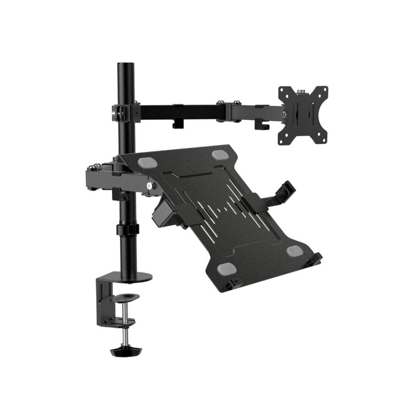 KLIP XTREME - Soporte para pantalla plana 32" Negro Escritorio