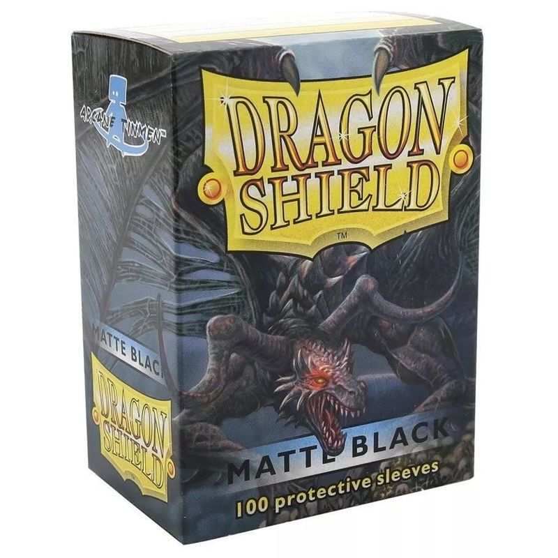 Dragon Shield - Protector de cartas Dragon Shield 100 - Standard Matte Black