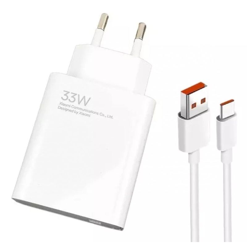 XIAOMI - Cargador XIAOMI 33w turbo power original