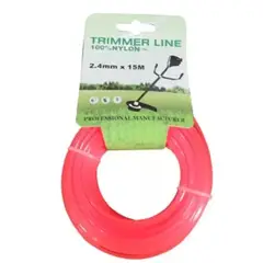 GENERICO - Nylon Piola Para Desmalezadora 24x15 Mt Normal Orilladora
