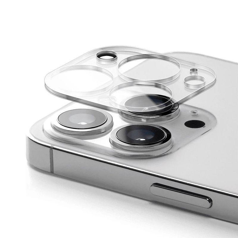 GENERICO - Lámina Para Camara iPhone 16 Pro/16 Pro Max - Transparente