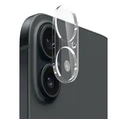 GENERICO - Lámina Para Camara iPhone 16-16 Plus - Transparente