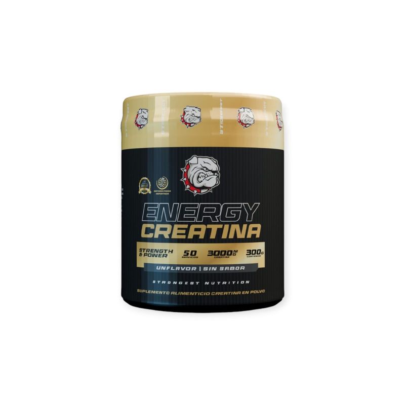 STRONG - CREATINA ENERGY 300GR SIN SABOR - STRONGEST