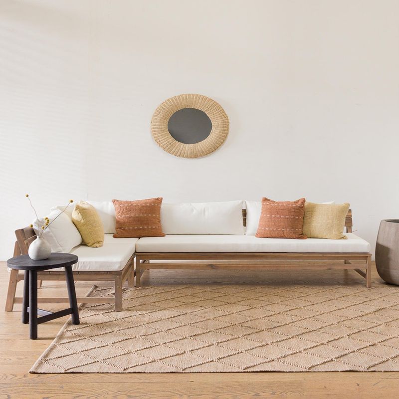 AMOBLE - Sofa terraza modular Atilio Natural Amoblé